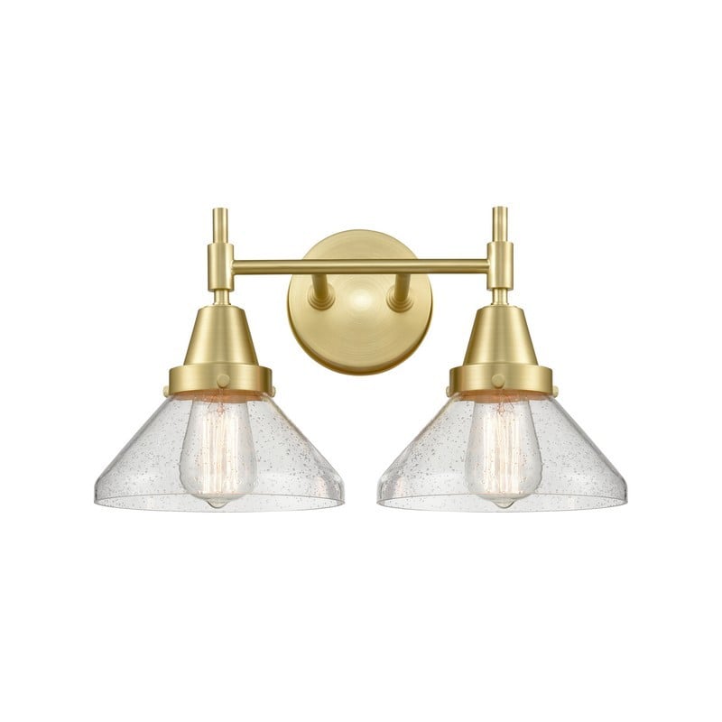 INNOVATIONS LIGHTING 447-2W-G4474 CADEN 17 INCH 2 LIGHT WALL MOUNT BATH VANITY LIGHT