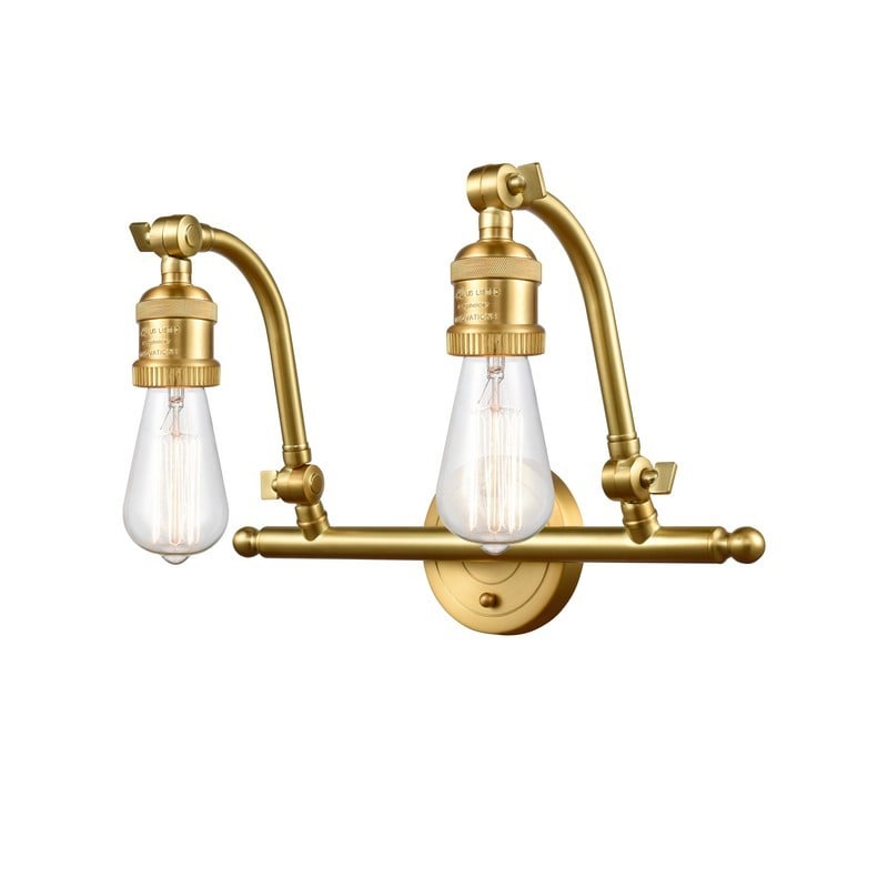 INNOVATIONS LIGHTING 515-2W ADDISON FRANKLIN RESTORATION 18 INCH 2 LIGHT WALL MOUNT BATH VANITY LIGHT