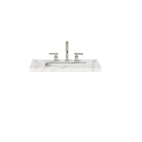 ROBERN TA24UCO-8CS1 24 INCH VANITY TOP WITH RECTANGLE SINK