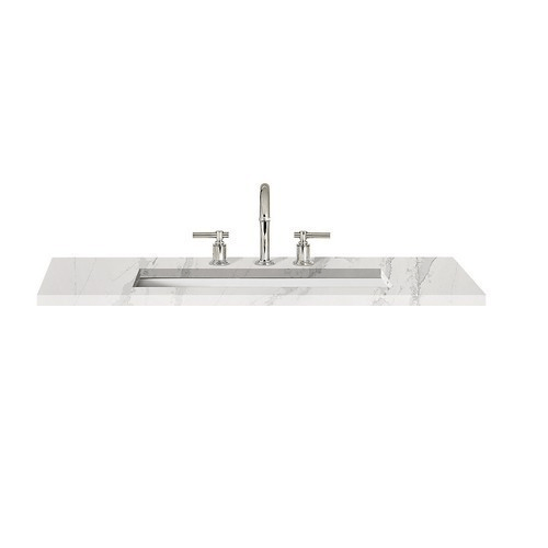 ROBERN TA36UCO-8CS2 36 INCH VANITY TOP WITH RECTANGLE SINK