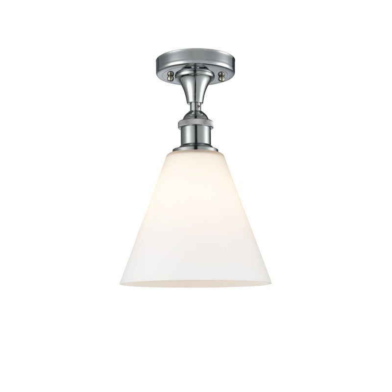 INNOVATIONS LIGHTING 516-1C-GBC-81 BALLSTON CONE BALLSTON 8 INCH 1 LIGHT CEILING MOUNT SEMI FLUSH MOUNT LIGHT