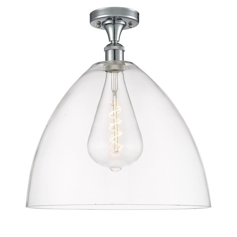 INNOVATIONS LIGHTING 516-1C-GBD-162 BALLSTON DOME BALLSTON 16 INCH 1 LIGHT CEILING MOUNT SEMI FLUSH MOUNT LIGHT