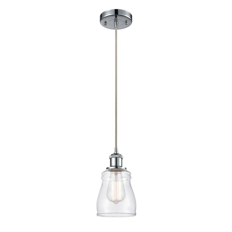 INNOVATIONS LIGHTING 516-1P-G392 BALLSTON ELLERY 4 1/2 INCH ONE LIGHT CLEAR GLASS MINI PENDANT