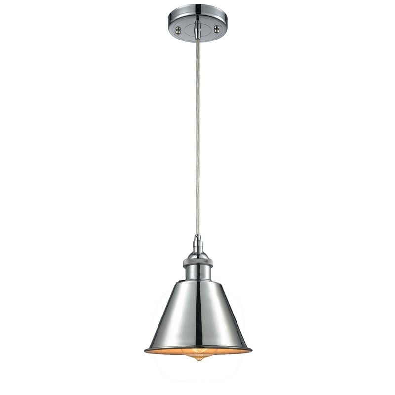 INNOVATIONS LIGHTING 516-1P-M8 BALLSTON SMITHFIELD 7 INCH ONE LIGHT MINI PENDANT