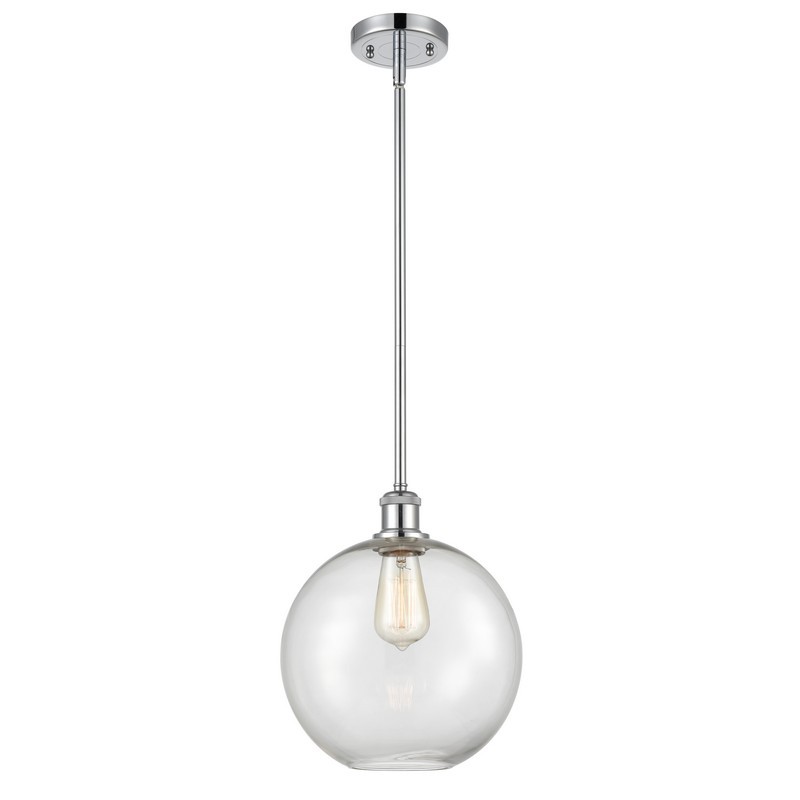 INNOVATIONS LIGHTING 516-1S-G122-10 BALLSTON LARGE ATHENS 10 INCH ONE LIGHT CLEAR PENDANT