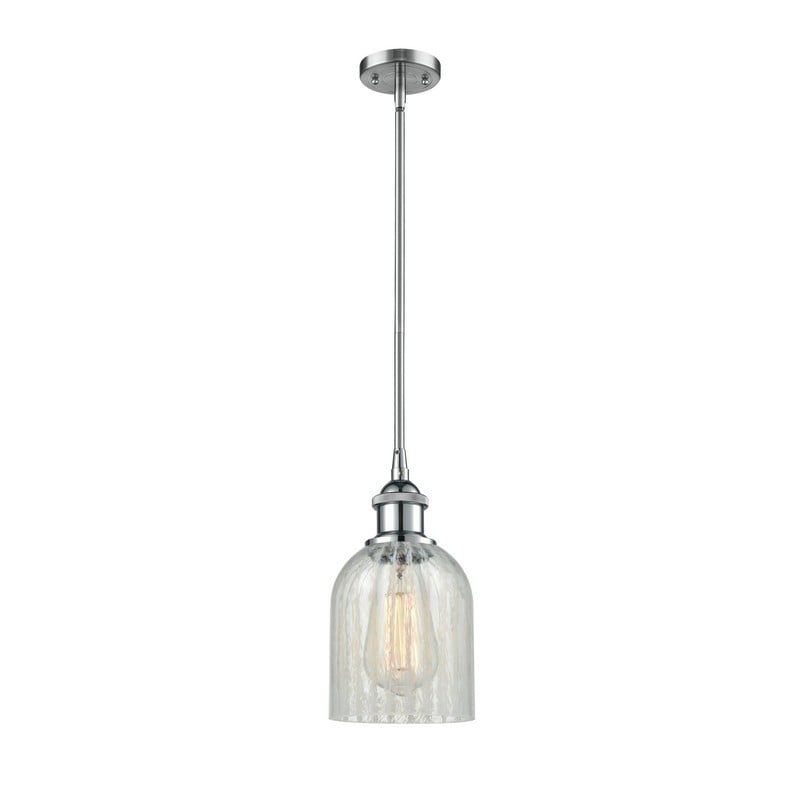 INNOVATIONS LIGHTING 516-1S-G2511 BALLSTON CALEDONIA 5 INCH ONE LIGHT MOUCHETTE GLASS PENDANT