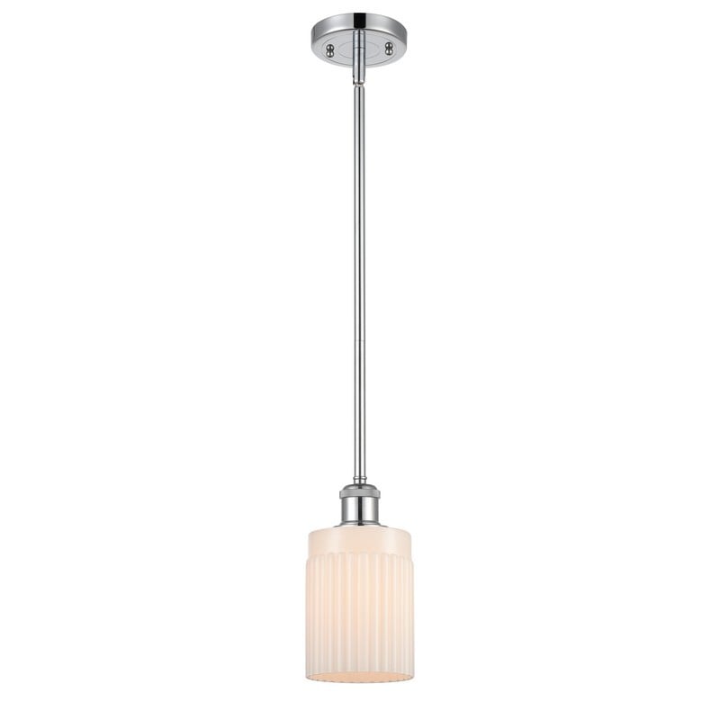 INNOVATIONS LIGHTING 516-1S-G341 BALLSTON HADLEY 4 1/2 INCH ONE LIGHT MATTE WHITE GLASS PENDANT