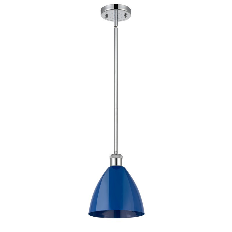 INNOVATIONS LIGHTING 516-1S-MBD-75-BL PLYMOUTH DOME BALLSTON 7 1/2 INCH 1 LIGHT CEILING MOUNT PENDANT