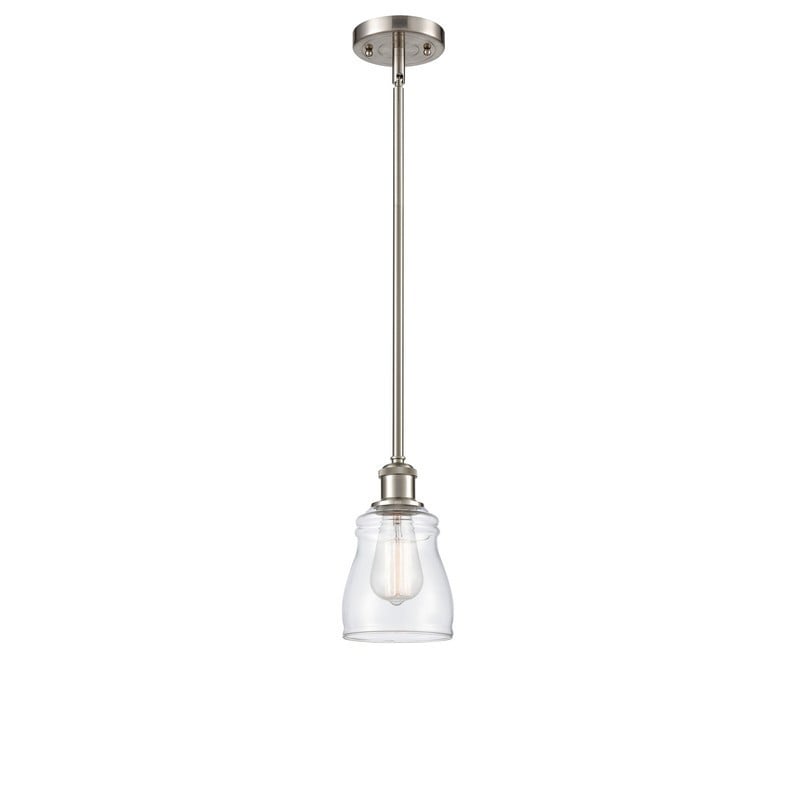 INNOVATIONS LIGHTING 516-1S-G392 BALLSTON ELLERY 4 1/2 INCH ONE LIGHT CLEAR GLASS PENDANT