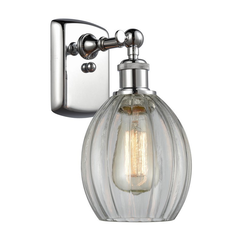 INNOVATIONS LIGHTING 516-1W-G82 BALLSTON EATON 6 INCH ONE LIGHT UP AND DOWN CLEAR GLASS WALL SCONCE