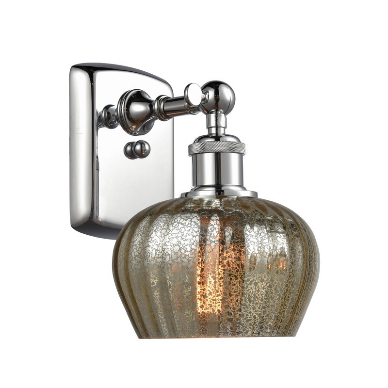 INNOVATIONS LIGHTING 516-1W-G96 BALLSTON FENTON 6 1/2 INCH ONE LIGHT UP AND DOWN WALL SCONCE
