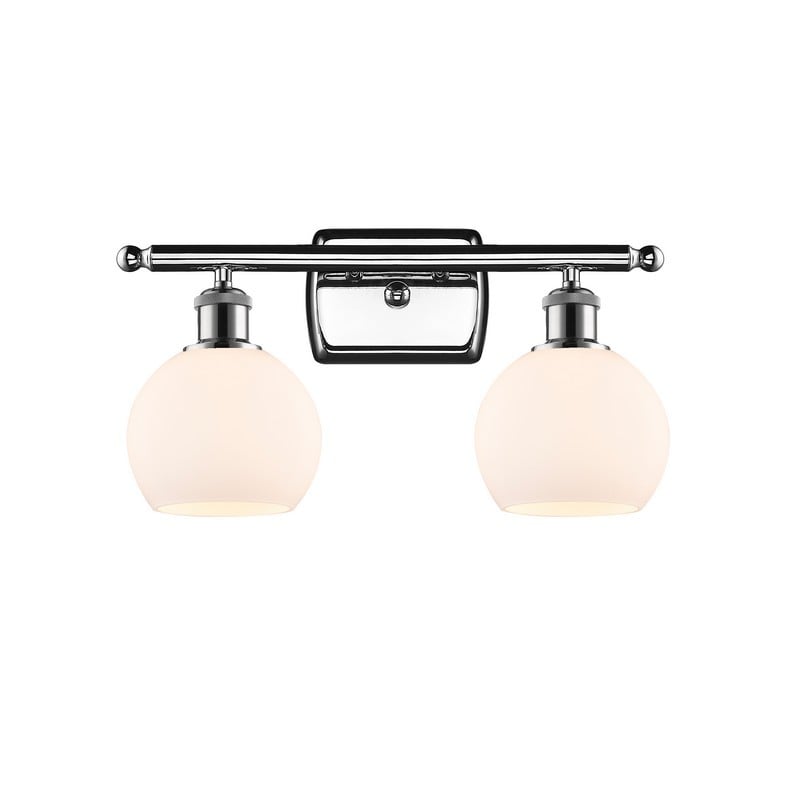 INNOVATIONS LIGHTING 516-2W-G121-6 ATHENS BALLSTON 16 INCH 2 LIGHT WALL MOUNT BATH VANITY LIGHT