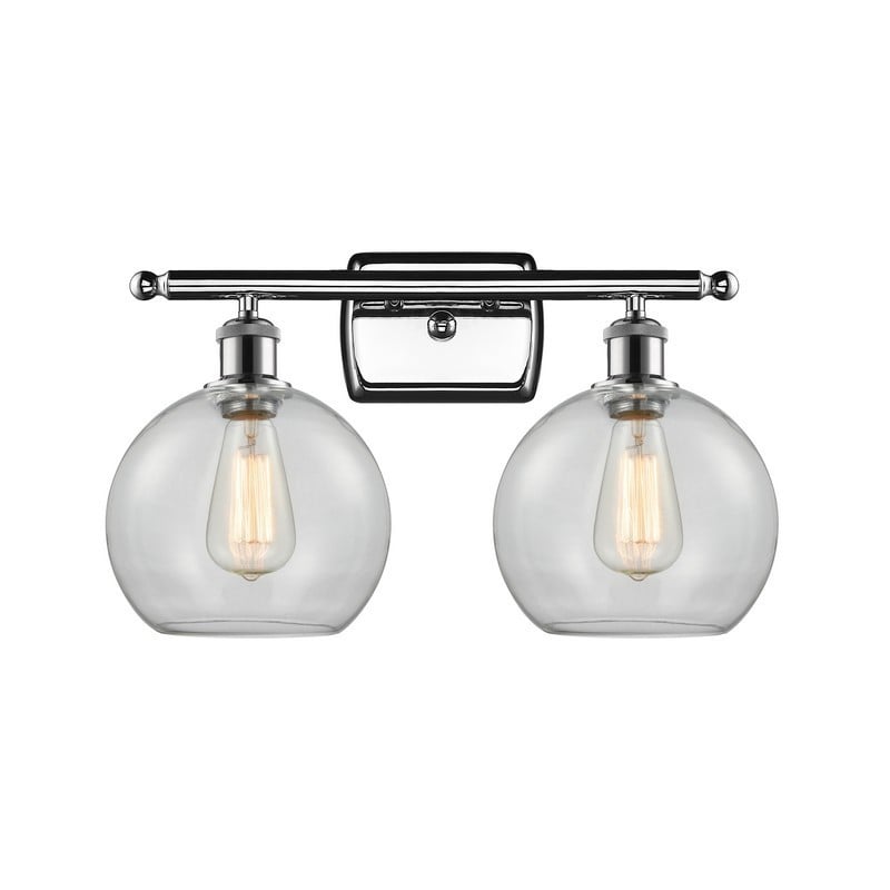 INNOVATIONS LIGHTING 516-2W-G122-8 ATHENS BALLSTON 18 INCH 2 LIGHT WALL MOUNT BATH VANITY LIGHT