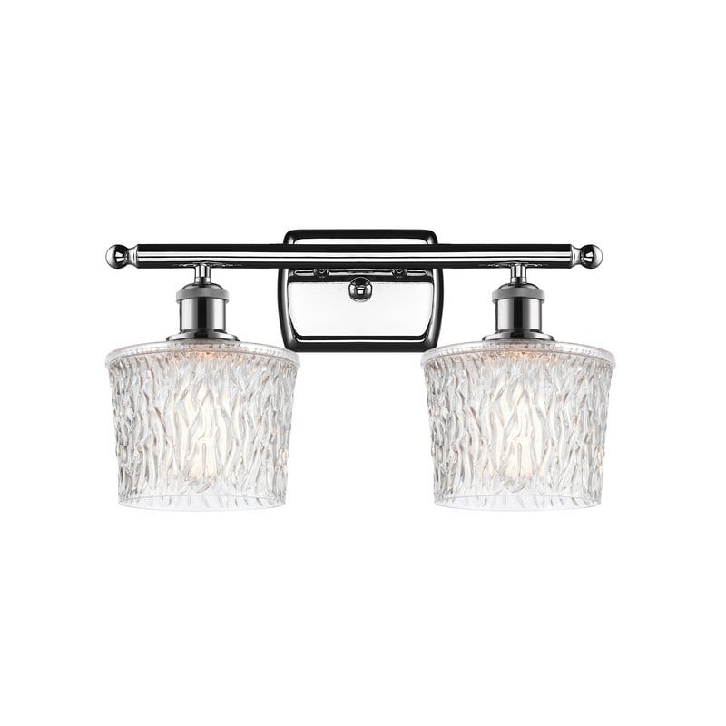 INNOVATIONS LIGHTING 516-2W-G402 BALLSTON NIAGRA 2 LIGHT 16 INCH CLEAR GLASS VANITY LIGHT