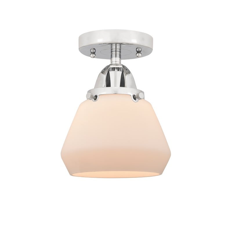 INNOVATIONS LIGHTING 288-1C-G171 FULTON NOUVEAU 2 6 3/4 INCH 1 LIGHT CEILING MOUNT SEMI FLUSH MOUNT LIGHT