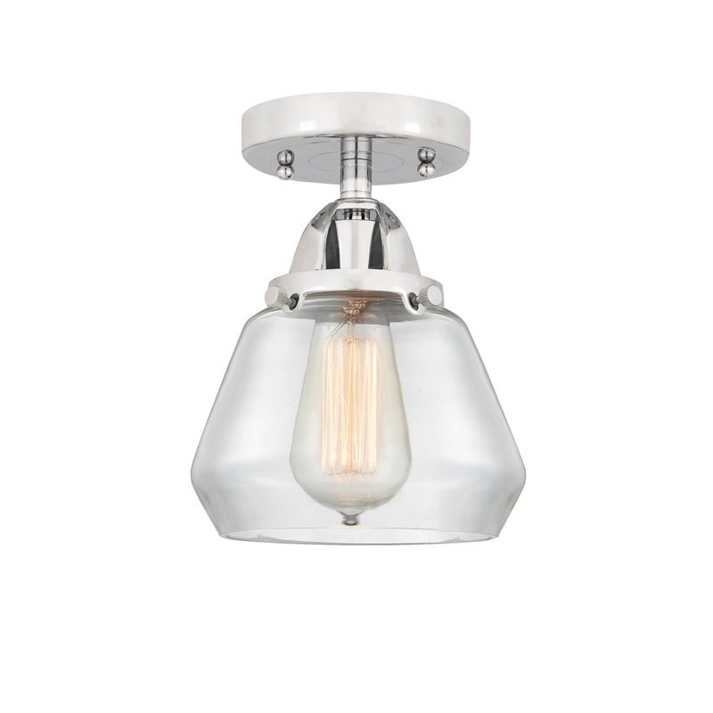 INNOVATIONS LIGHTING 288-1C-G172 FULTON NOUVEAU 2 6 3/4 INCH 1 LIGHT CEILING MOUNT SEMI FLUSH MOUNT LIGHT