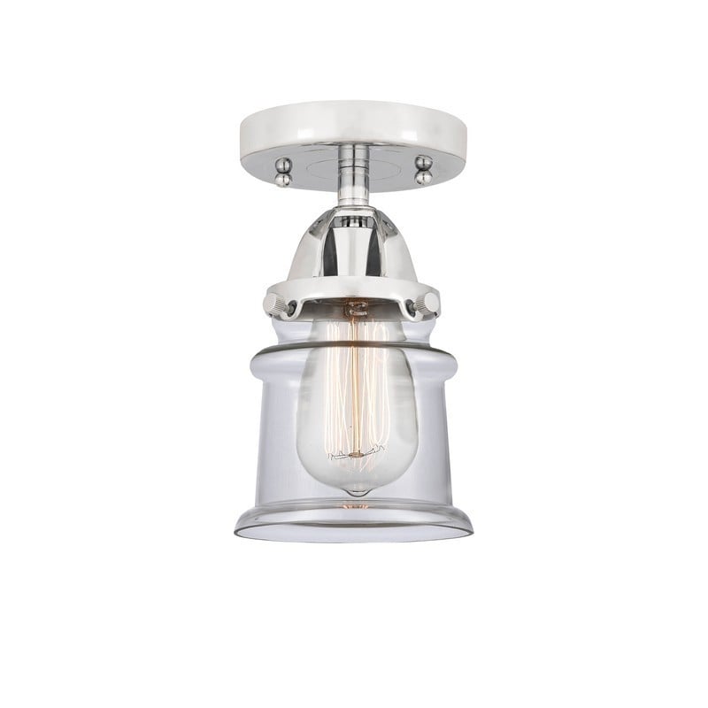 INNOVATIONS LIGHTING 288-1C-G182S CANTON NOUVEAU 2 5 1/4 INCH 1 LIGHT CEILING MOUNT SEMI FLUSH MOUNT LIGHT