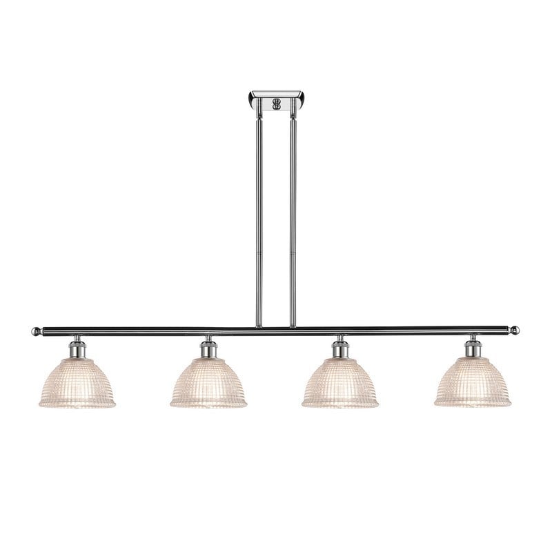 INNOVATIONS LIGHTING 516-4I-G422 BALLSTON ARIETTA 48 INCH 4 LIGHT CLEAR GLASS ISLAND LIGHT