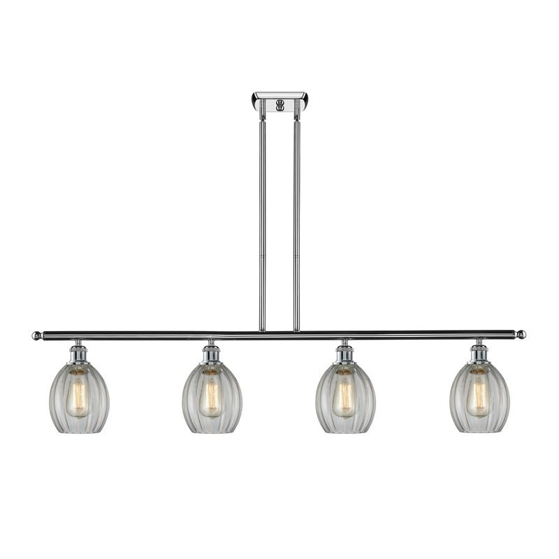 INNOVATIONS LIGHTING 516-4I-G82 BALLSTON EATON 48 INCH FOUR LIGHT CLEAR GLASS ISLAND LIGHT