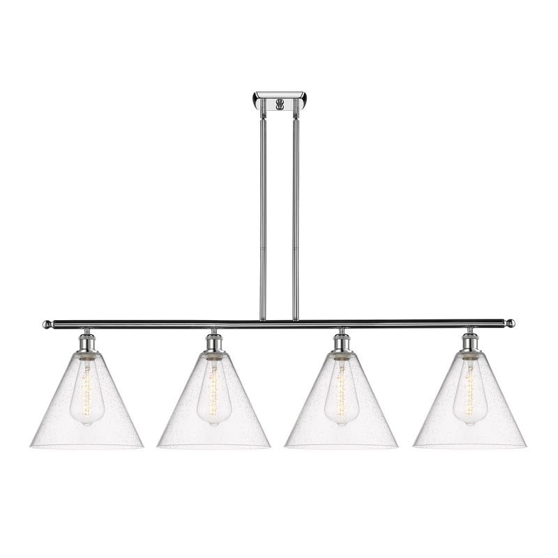 INNOVATIONS LIGHTING 516-4I-GBC-124 BALLSTON CONE BALLSTON 50 1/4 INCH 4 LIGHT CEILING MOUNT ISLAND LIGHT