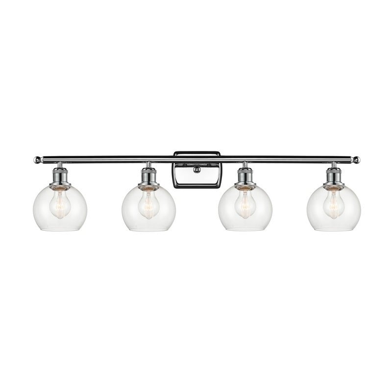 INNOVATIONS LIGHTING 516-4W-G122-6 ATHENS BALLSTON 36 INCH 4 LIGHT WALL MOUNT BATH VANITY LIGHT