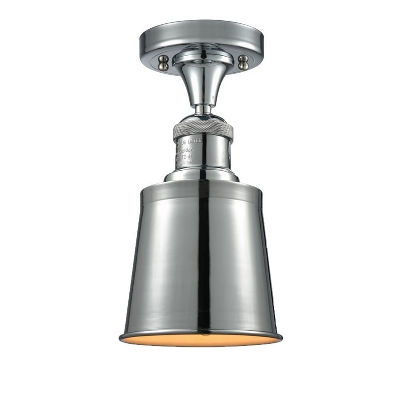 INNOVATIONS LIGHTING IL-517-1CH-M9 ADDISON FRANKLIN RESTORATION 5 1/4 INCH 1 LIGHT CEILING MOUNT SEMI FLUSH MOUNT LIGHT