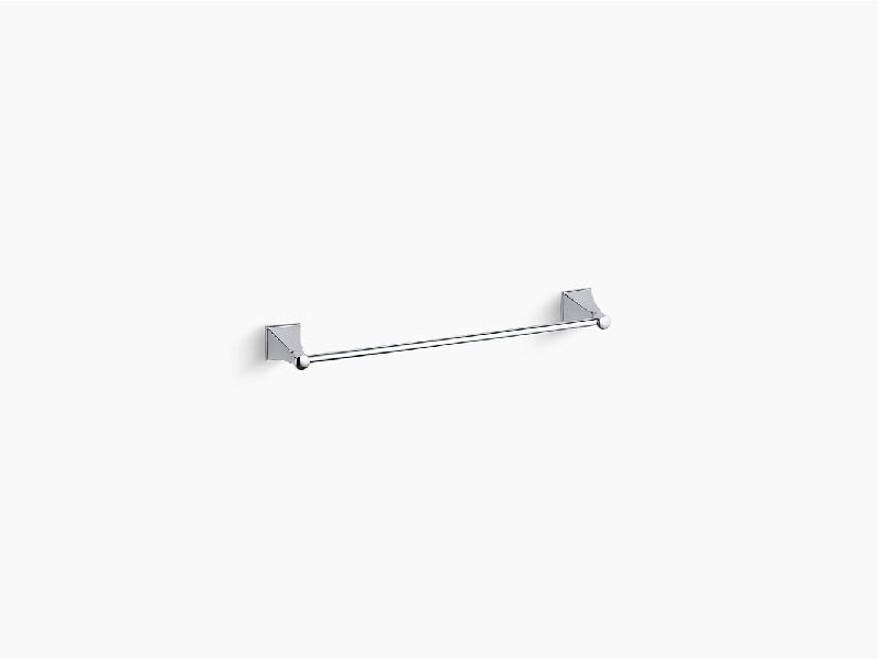 KOHLER K-485 MEMOIRS 19 7/8 INCH SINGLE TOWEL BAR