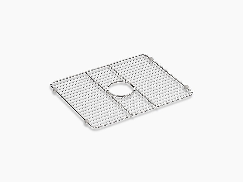 KOHLER K-5137-ST IRON/TONES 17 7/8 INCH STAINLESS STEEL LARGE SINK RACK