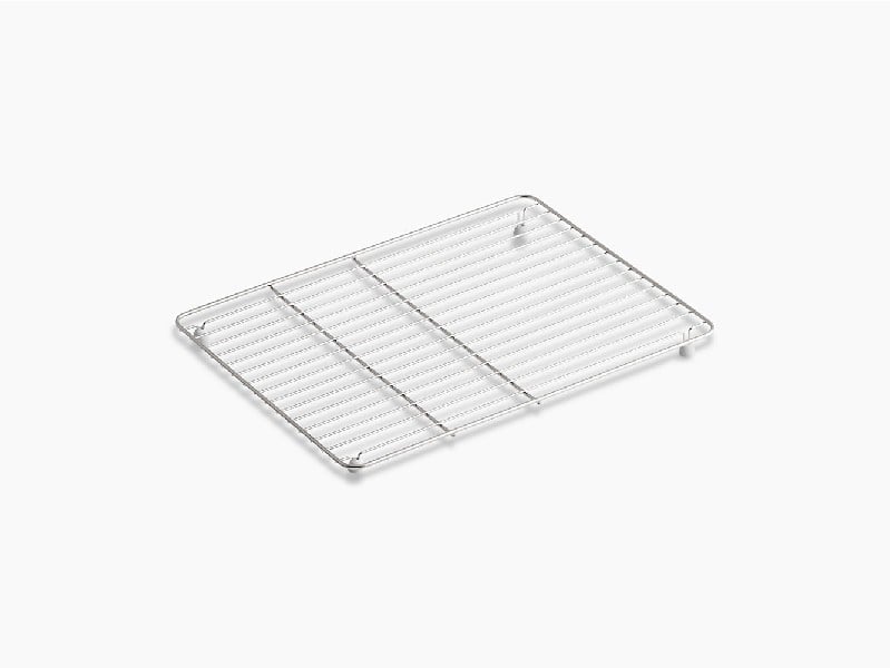 KOHLER K-6237-ST RIVERBY 18 5/8 INCH STAINLESS STEEL LEFT-HAND SINK RACK