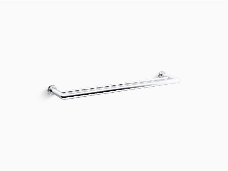 KOHLER K-97890 KUMIN 25 3/4 INCH DOUBLE TOWEL BAR