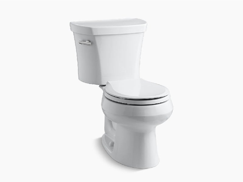 KOHLER K-3947 WELLWORTH 29 5/8 INCH TWO-PIECE ROUND-FRONT 1.28 GPF TOILET