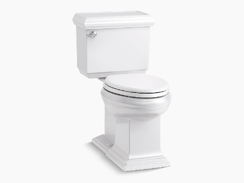 KOHLER K-6999 MEMOIRS CLASSIC COMFORT HEIGHT 29 5/8 INCH TWO-PIECE ELONGATED 1.28 GPF CHAIR HEIGHT TOILET