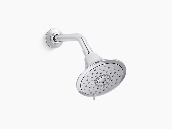 KOHLER K-22169 FORTE 5 1/2 INCH 2.5 GPM MULTI-FUNCTION SHOWER HEAD WITH KATALYST AIR INDUCTION TECHNOLOGY
