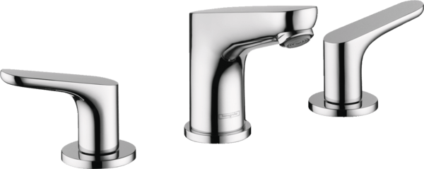 HANSGROHE 04809000 FOCUS 1 GPM WIDESPREAD FAUCET WITH POP-UP DRAIN - CHROME