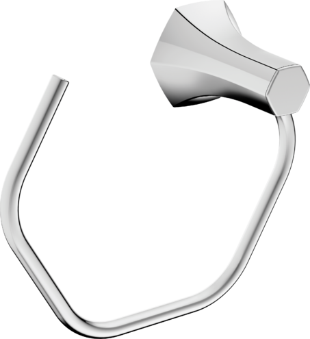 HANSGROHE 048360 LOCARNO 7 3/4 INCH WALL MOUNT TOWEL RING