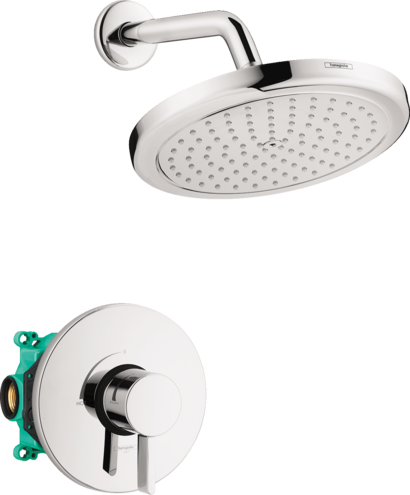 HANSGROHE 049090 CROMA 2 GPM PRESSURE BALANCE SHOWER SET WITH ROUGH