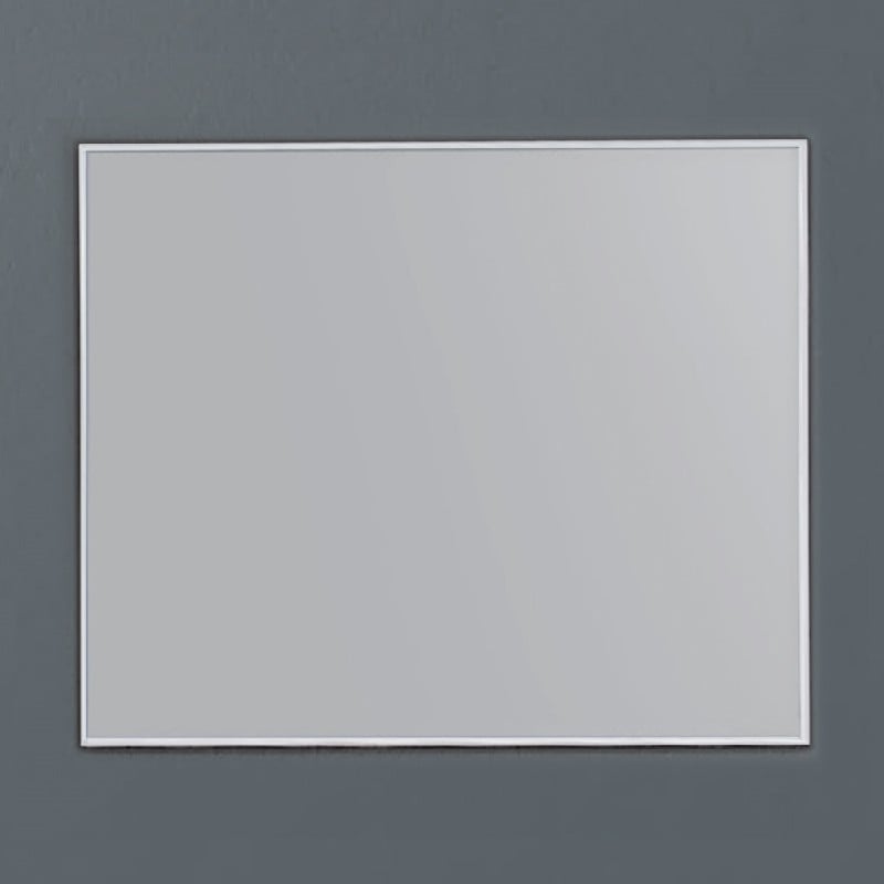 DAWN AFM310127 31 1/2 INCH MATTE ALUMINUM FRAMED MIRROR