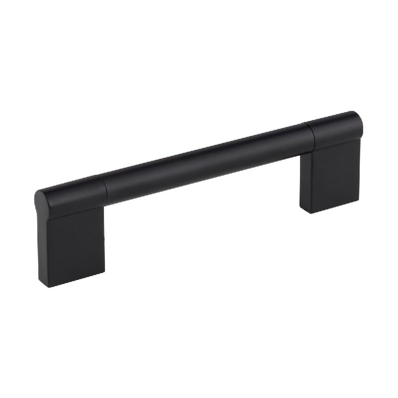 HARDWARE RESOURCES 645-128MB KNOX 5 5/8 INCH CABINET PULL - MATTE BLACK