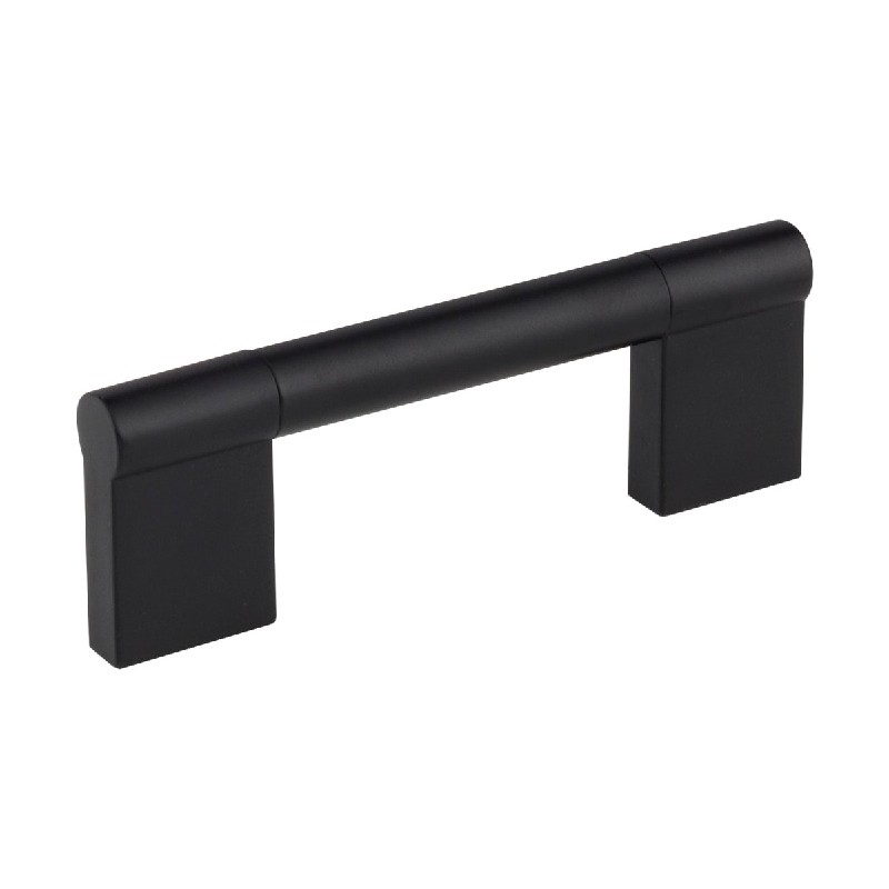 HARDWARE RESOURCES 645-96MB KNOX 4 1/4 INCH CABINET PULL - MATTE BLACK