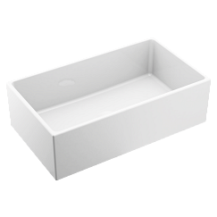 MOEN FC331910 FIRECLAY 33 INCH FIRECLAY SINGLE BOWL SINK - WHITE