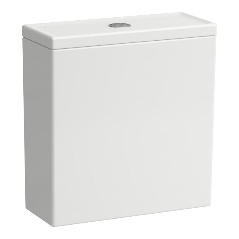 LAUFEN H8288539431 THE NEW CLASSIC 14 1/4 INCH WATER CLOSET TANK WITH WATER CONNECTION AT THE BOTTOM LEFT