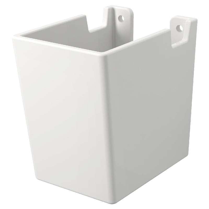 GROHE 39657000 7 INCH EUROCUBE WALL HUNG SHROUD - ALPINE WHITE