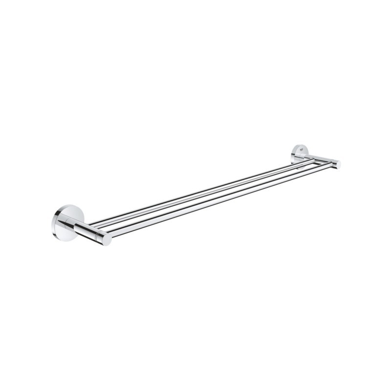 GROHE 408021 ESSENTIALS 25 3/4 INCH DOUBLE TOWEL BAR