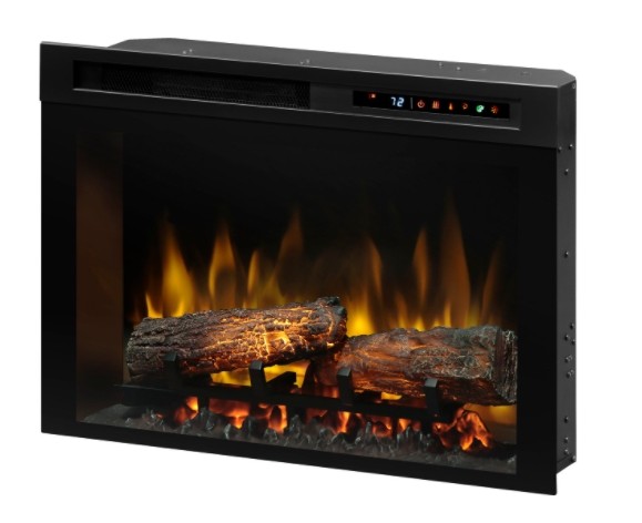 DIMPLEX XHD26G MULTI-FIRE XHD 26 INCH FIREBOX WITH ACRYLIC EMBER MEDIA BED - BLACK
