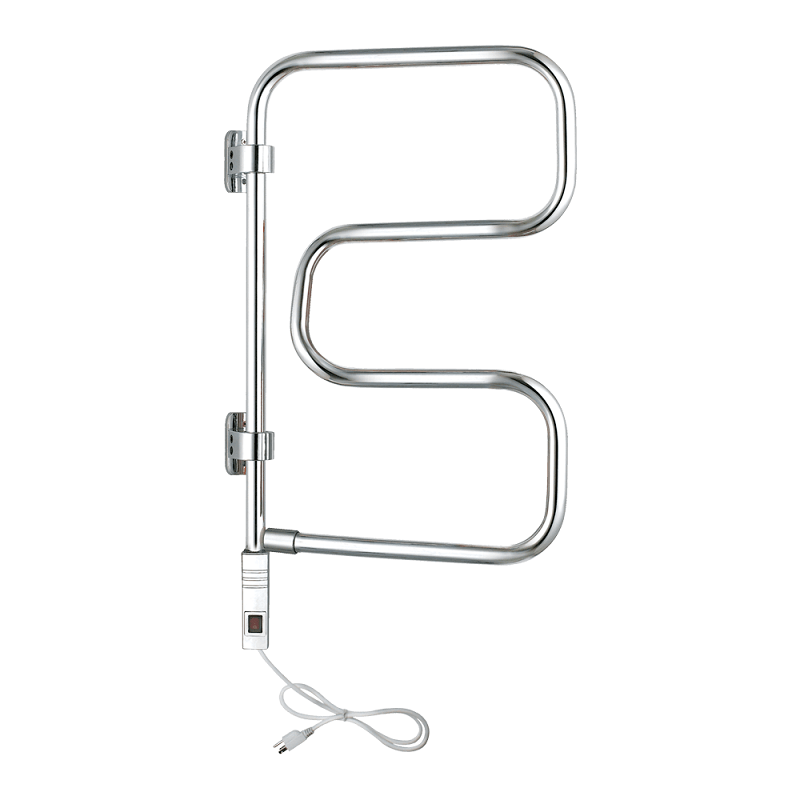 WARMLY YOURS TW-E4PCP ELEMENTS 18 INCH PLUG-IN TOWEL WARMER IN POLISHED CHROME