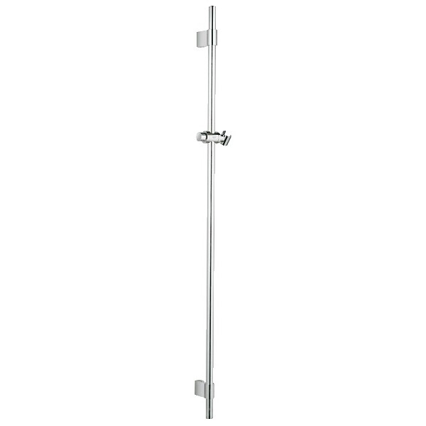 GROHE 265850 5 1/8 INCH 1.75 GPM RAIN SHOWER SMARTACTIVE MULTI-FUNCTION SQUARE HAND SHOWER WITH SLIDE BAR KIT