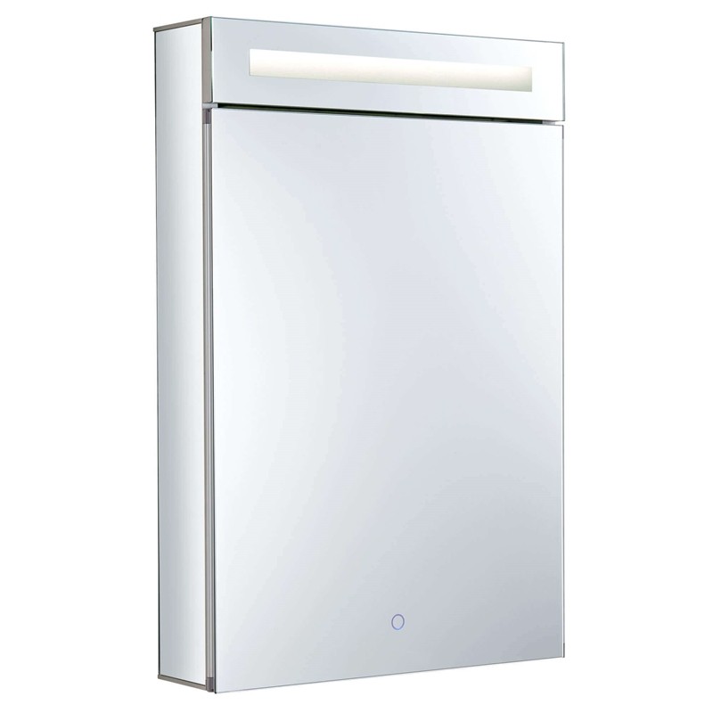 FINE FIXTURES AMB2030-R 20 INCH X 30 INCH RIGHT HAND DOOR MEDICINE CABINET WITH TOP LED
