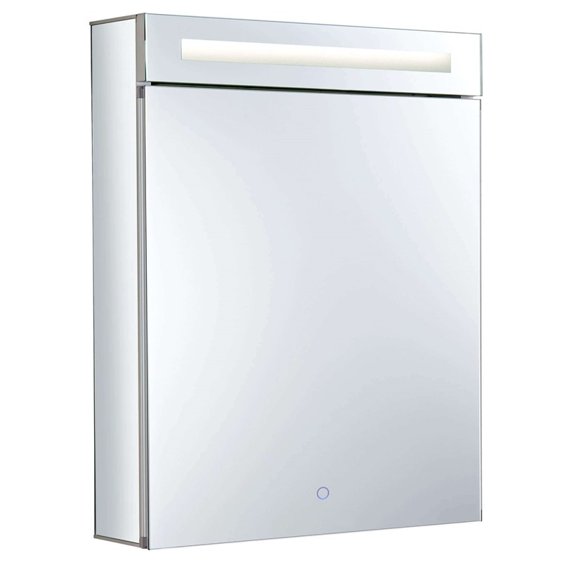 FINE FIXTURES AMB2430-R 24 INCH X 30 INCH RIGHT HAND DOOR MEDICINE CABINET WITH TOP LED