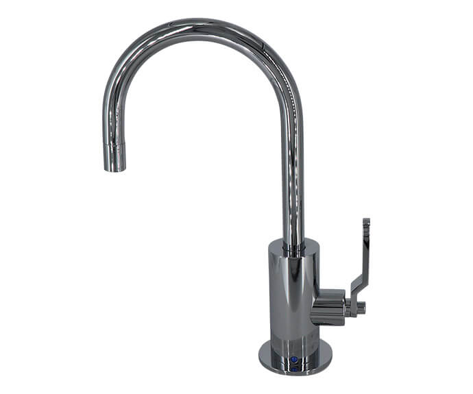 MOUNTAIN PLUMBING MT1843-NLIH FRANCIS ANTHONY 8 INCH MINI CONTEMPORARY POINT OF USE DRINKING FAUCET WITH INDUSTRIAL LEVER HANDLE