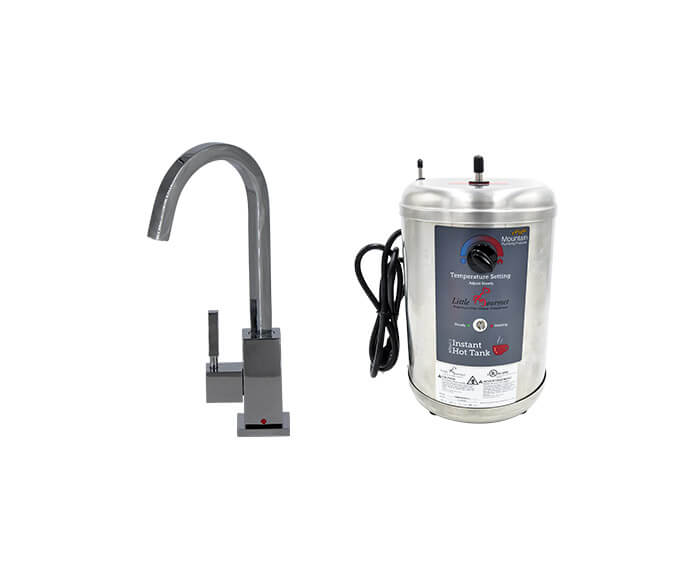 MOUNTAIN PLUMBING MT1880DIY-NL FRANCIS ANTHONY 9 1/2 INCH MINI HOT WATER DISPENSER FAUCET WITH TANK
